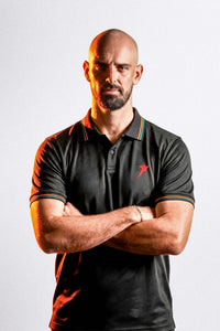 Black Travel Polo