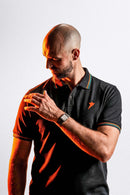 Black Travel Polo